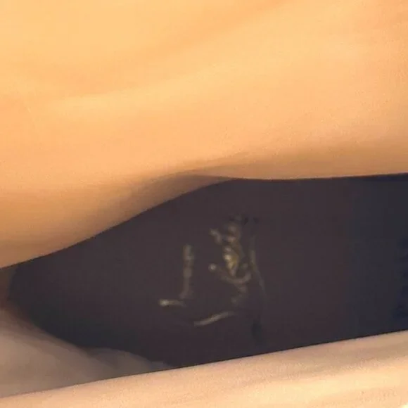 Christian Louboutin CONDOROCOMBO BOTTA 55 Tall Knee High Boots Heels